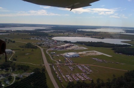 Fantasy of Flight/Orlampa as seen from the window of the collection's Ford Tri-Motor